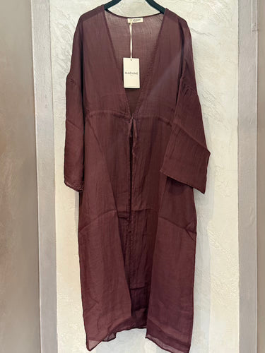 Madame Venice Caban Adina Bordeaux Madame Venice giacca