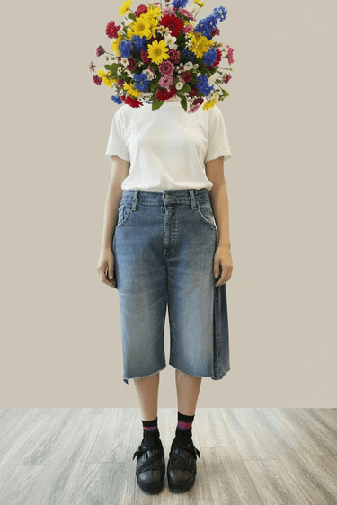 YI YI Denim Bermuda | Loft 33