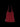 Pleatsmama Shoulder Bag Burgundy