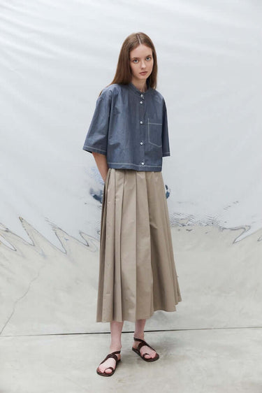 Hache Cropped Mood Shirt hache camicia