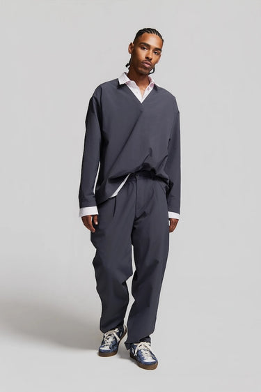 Paura Gerard Pants Dark Blue Paura Pantalone