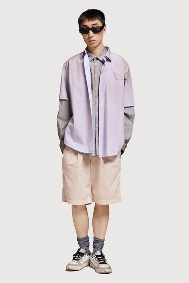 Paura Harrison Shorts Pink Paura pantaloncini
