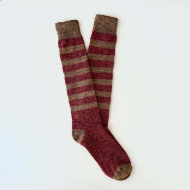 Heritage 9.1 Socks Alpaca Vintage Dark Red Woman HERITAGE 9.1 calze
