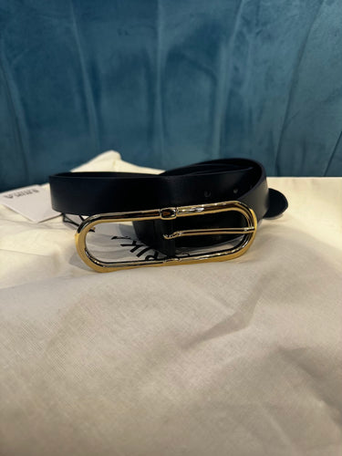 Erika Cavallini Belt Mara Black Erika Cavallini cinture
