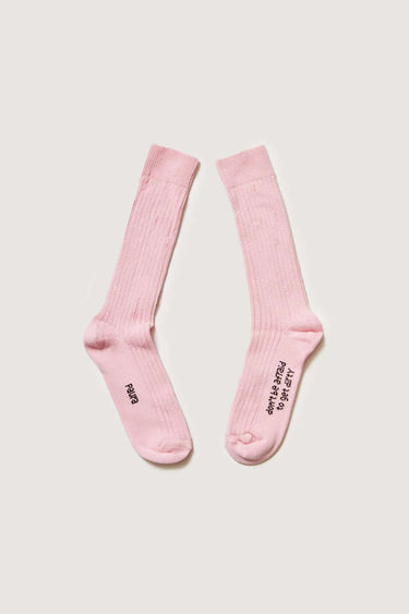 Paura Paura Jay Socks Pink | Loft 33