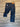YI YI Denim Reworked Levi's Spotted Brown | Loft 33