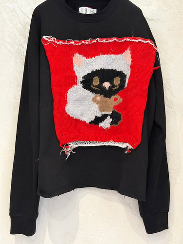 Simon Cracker Simon Cracker Sweatshirt Meow | Loft 33
