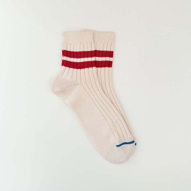 HERITAGE 9.1 Heritage 9.1 Socks Vintage 1960 Natural/Red | Loft 33
