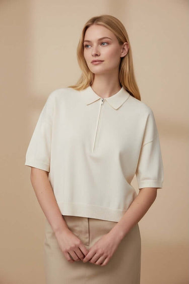 Semicouture T-shirt Polo Ambre Semicouture Maglia