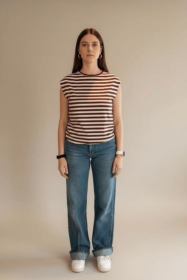 Madame Venice Tank Top Vika Bordeaux Madame Venice canottiera