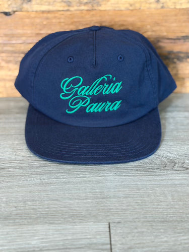 Paura Paura Amy Snap Hat Blue Stone | Loft 33