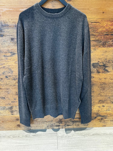 7 For All Mankind Crew Neck Grey 7 For All Mankind maglione