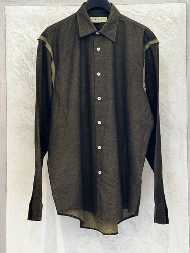 Paura Paura Shirt Zerin Dark Green | Loft 33