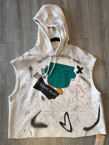 Simon Cracker Simon Cracker Gilet Graffiti | Loft 33