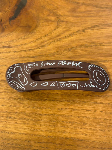 Simon Cracker Simon Cracker Hair Clip Brown | Loft 33