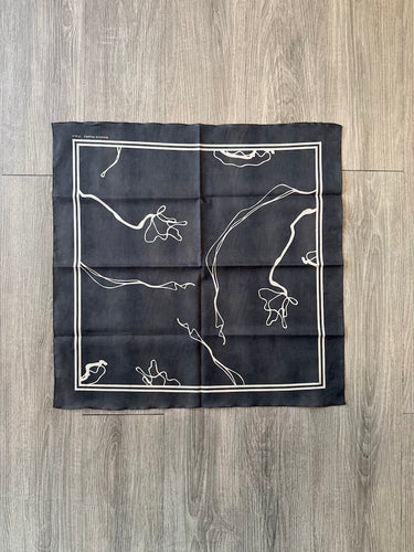 Paura Paura Kaos Bandana Black | Loft 33
