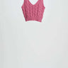 AVN V Neck Top Fuxia AVN top