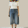 YI YI Denim Bermuda | Loft 33