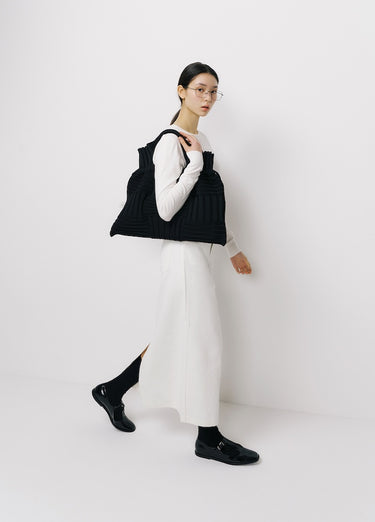 Pleatsmama Big Bow Bag Black