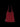 Pleatsmama Shoulder Bag Burgundy