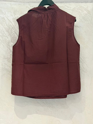 Madame Venice Blouse Cinzia Bordeaux Madame Venice Maglia