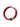 Cautero Cautero Red Circular Necklace | Loft 33