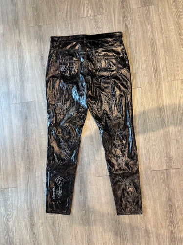 Simon Cracker Pant Shiny