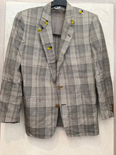 Simon Cracker Blazer Tartan Bees