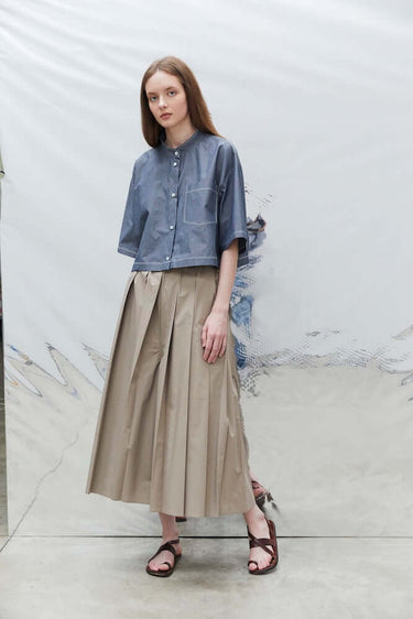 Hache Cropped Mood Shirt hache camicia