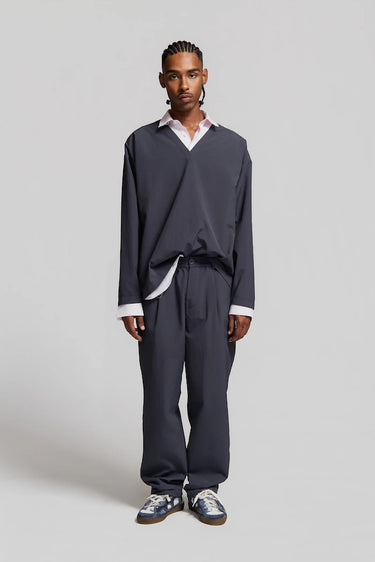 Paura Gerard Pants Dark Blue Paura Pantalone