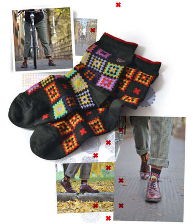 Oybo Granny Woman Oybo calze