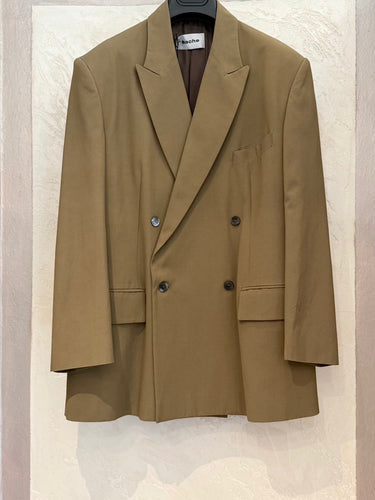 Hache Mud Double Breasted Over Jacket