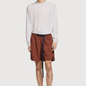 Paura Paura Harlem Shorts Bronze | Loft 33