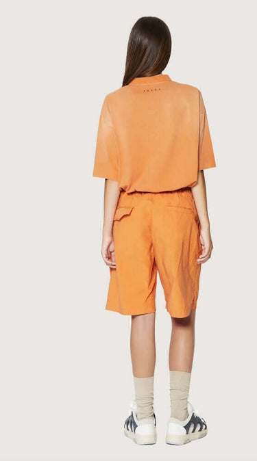 Paura Orange Shorts Harrison Paura pantaloncini