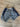 YI Reworked Denim Short Pailettes Loft 33