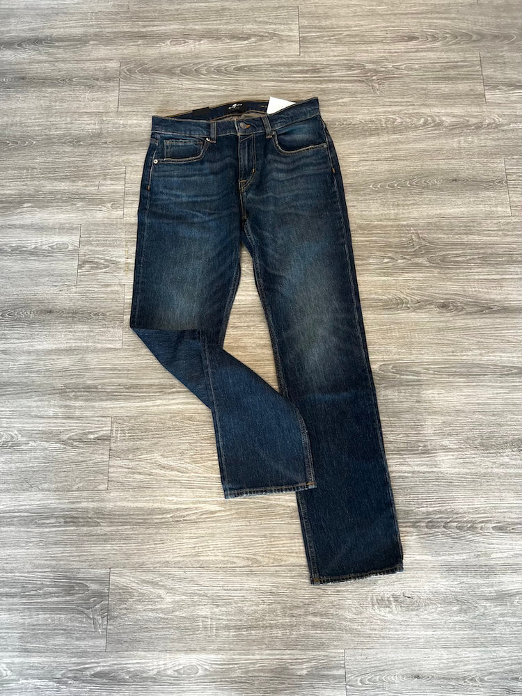 7 For All Mankind The Straight Depart Dark Blue Loft 33