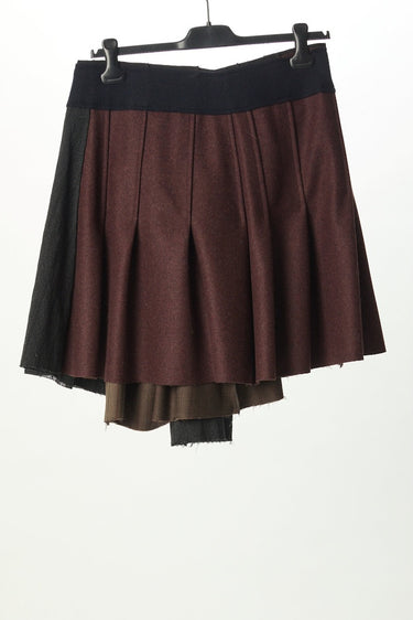 Hache Pleated Skirt