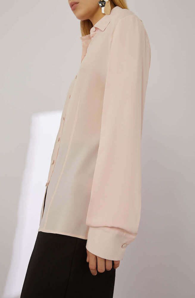 Erika Cavallini Crepe De Chine Shirt Linda Erika Cavallini Loft 33