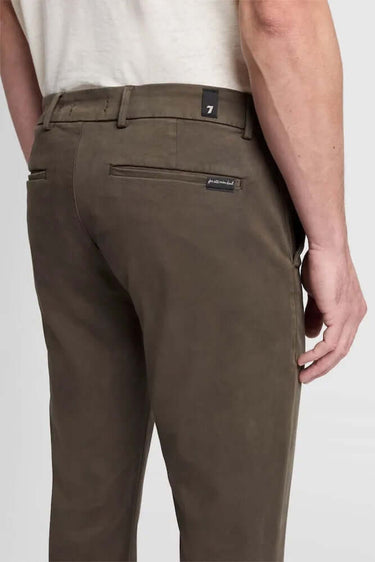 7 For All Mankind Slimmy Chino Green 7 For All Mankind Pantalone