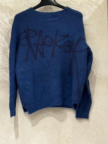 Simon Cracker Simon Cracker Sweater Cerulean | Loft 33
