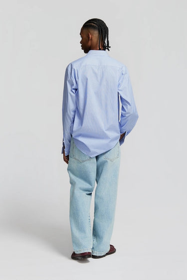 Paura Twist Denim Baggy Paura Pantalone