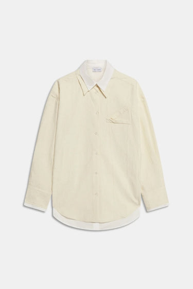 Weili Zheng Ruffled Shirt Milk