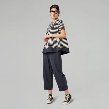 Wendy Trendy T-shirt Stripes Blue