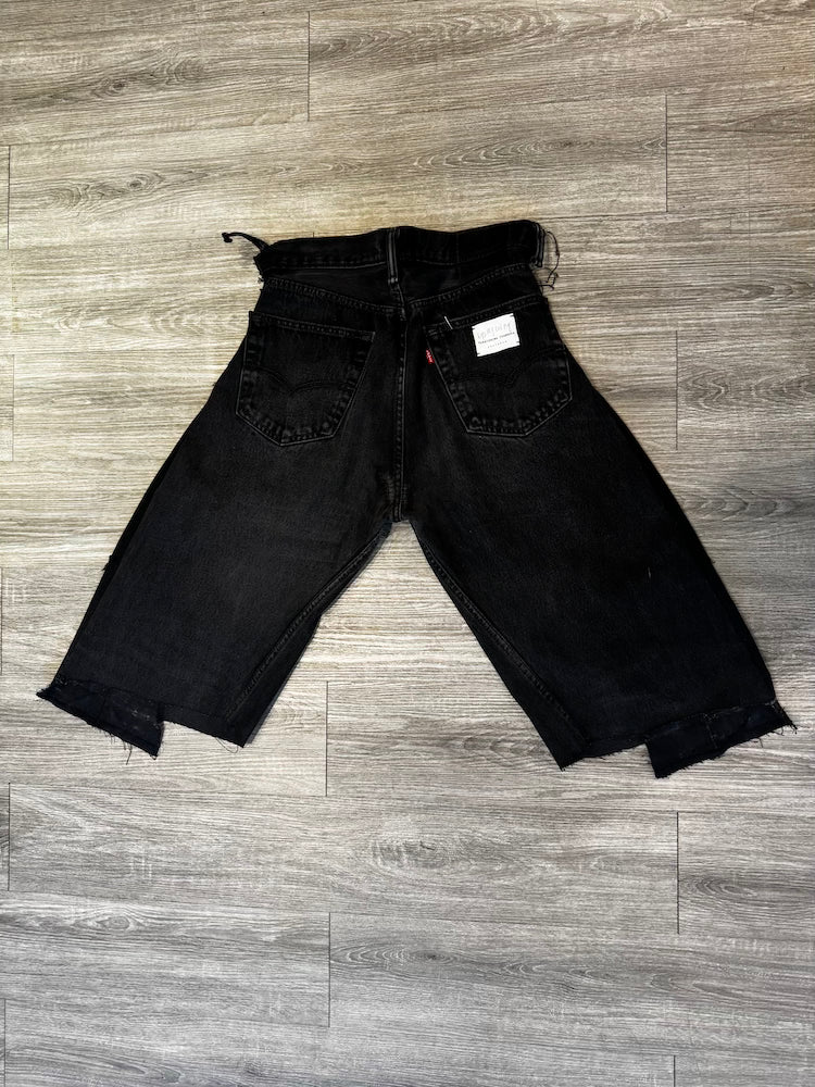 YI Denim Bermuda Black