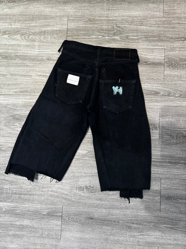 YI Denim Bermuda Black