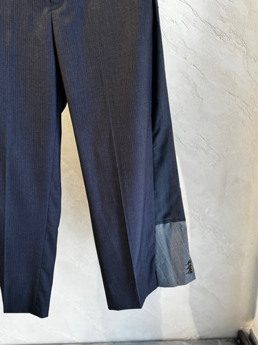 YI Pants Buggy Grey YI Pantalone