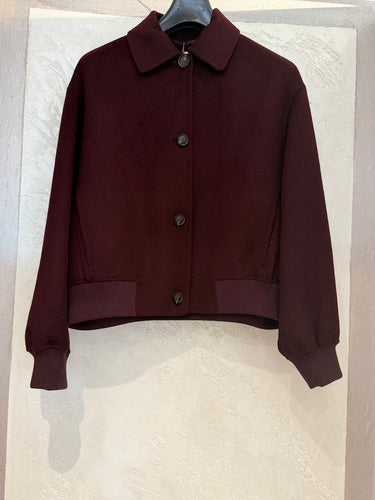 Pink Wood Bomber Greta