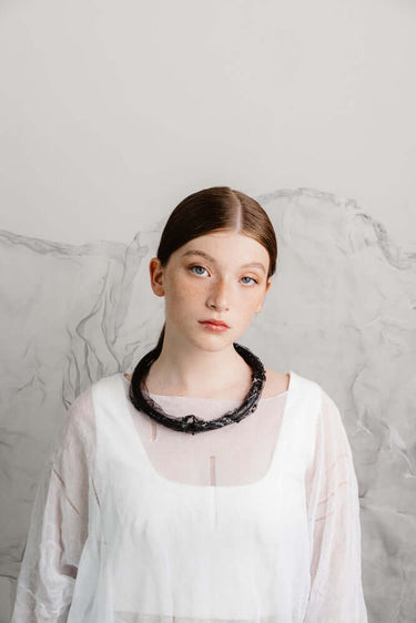 Cautero Cautero Necklace Raffinata Black | Loft 33