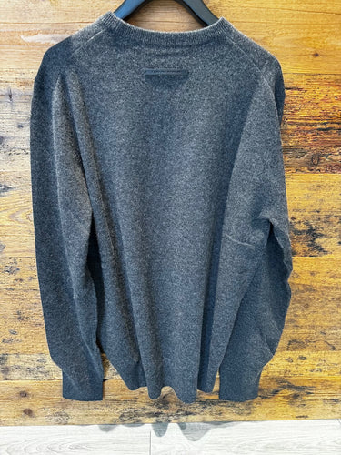 7 For All Mankind Crew Neck Grey 7 For All Mankind maglione