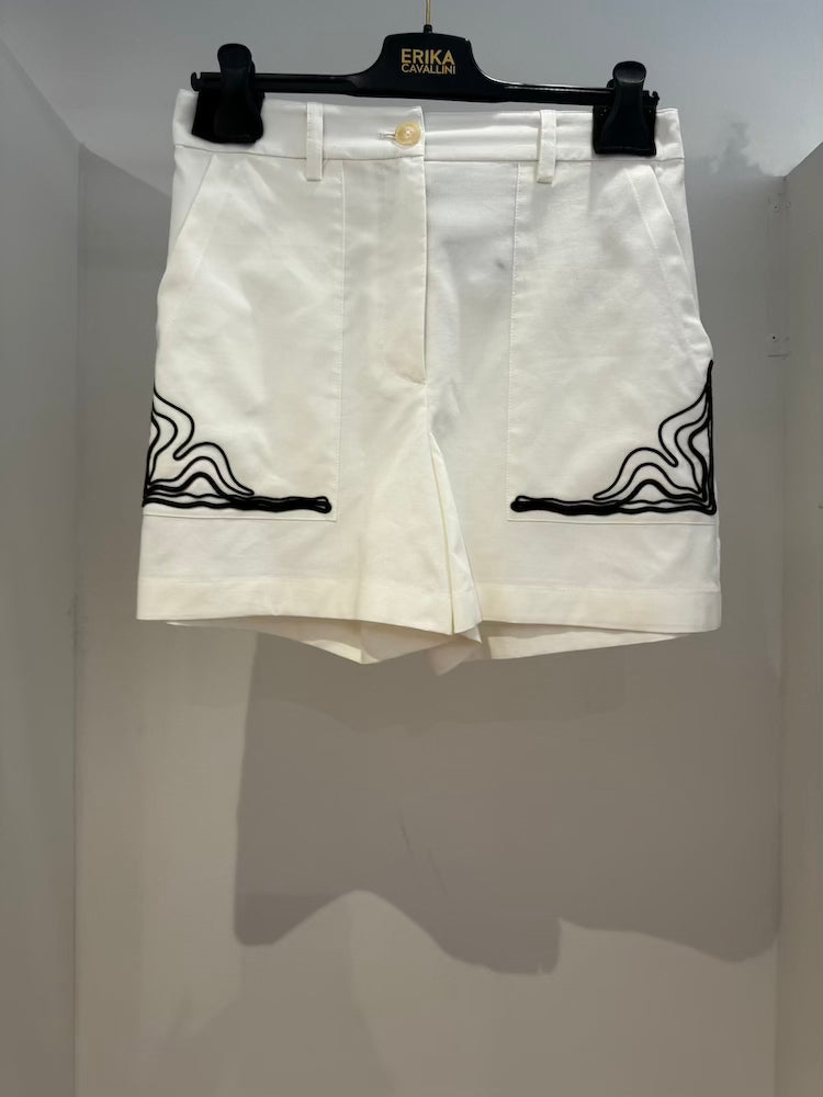 Erika Cavallini Shorts Porzia White Erika Cavallini Loft 33